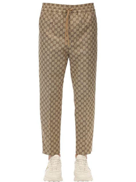 gucci pantaloni pesanti uomo|gucci pants for men.